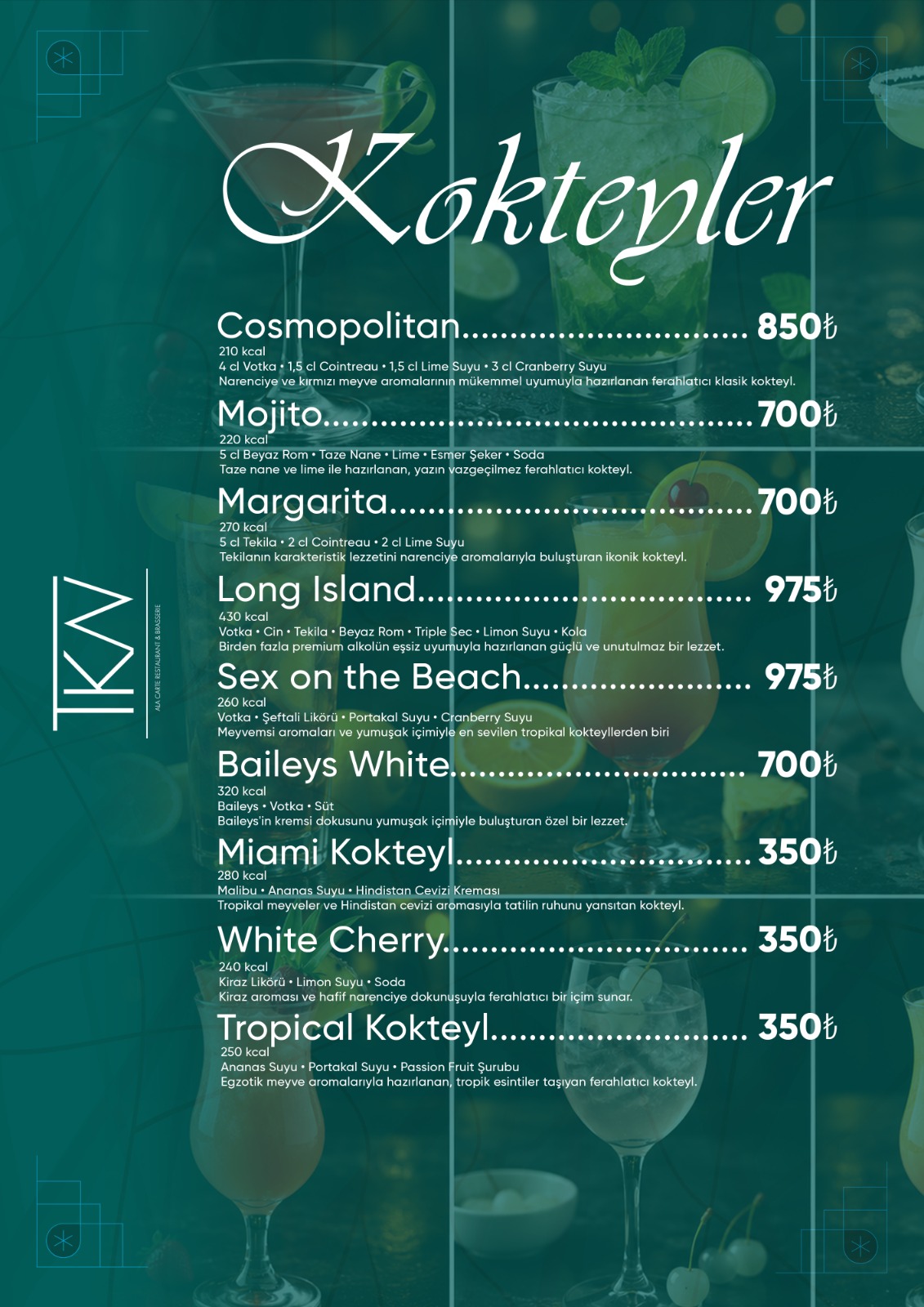 Menu Page