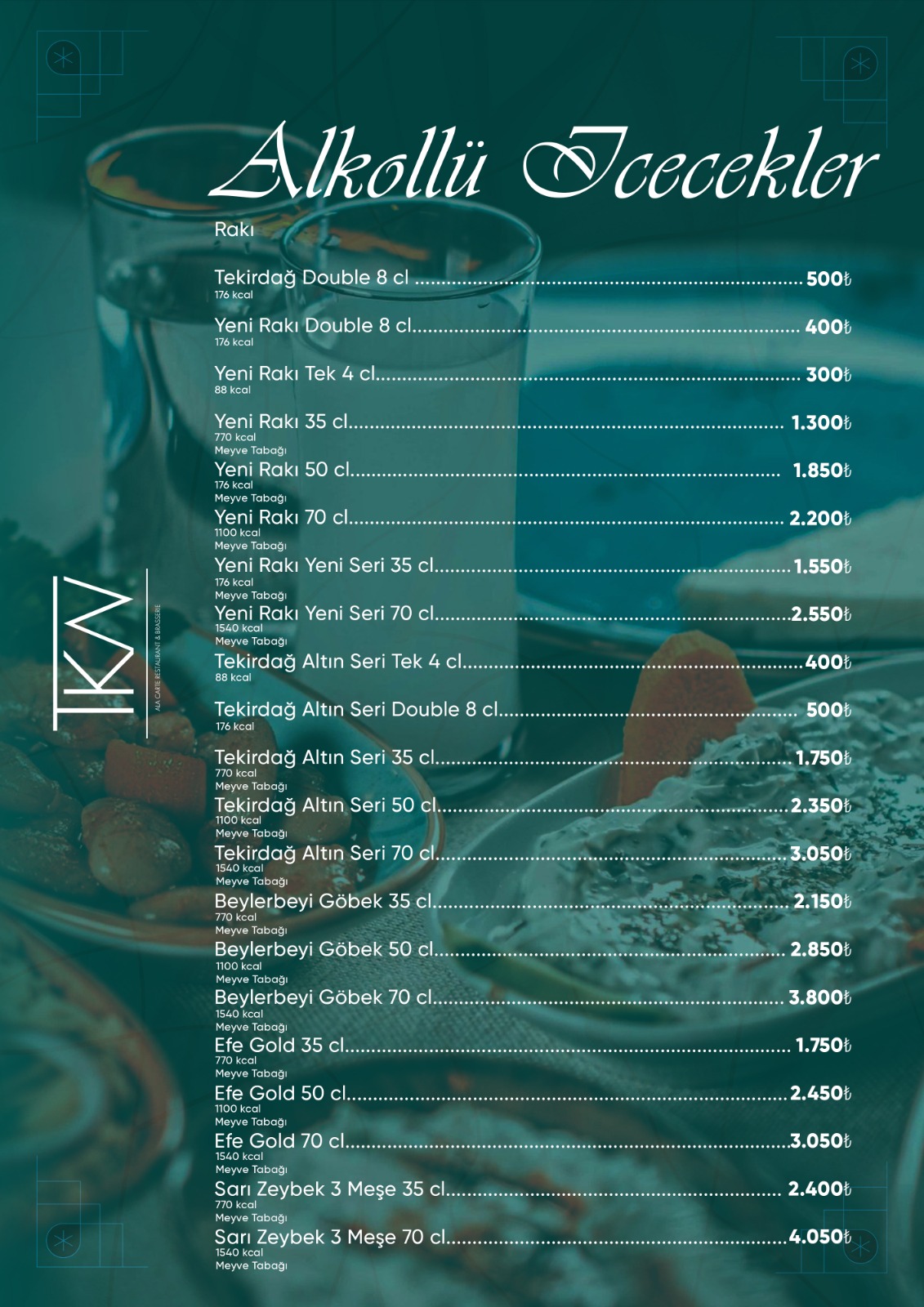 Menu Page