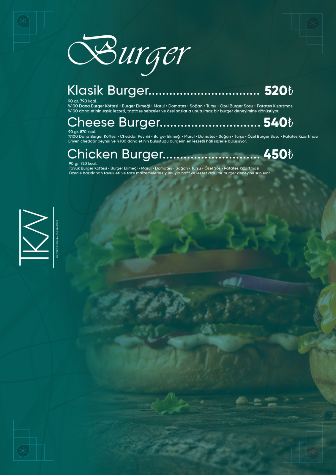 Menu Page