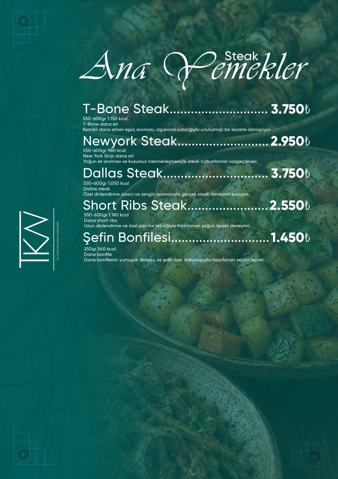 Menu Page