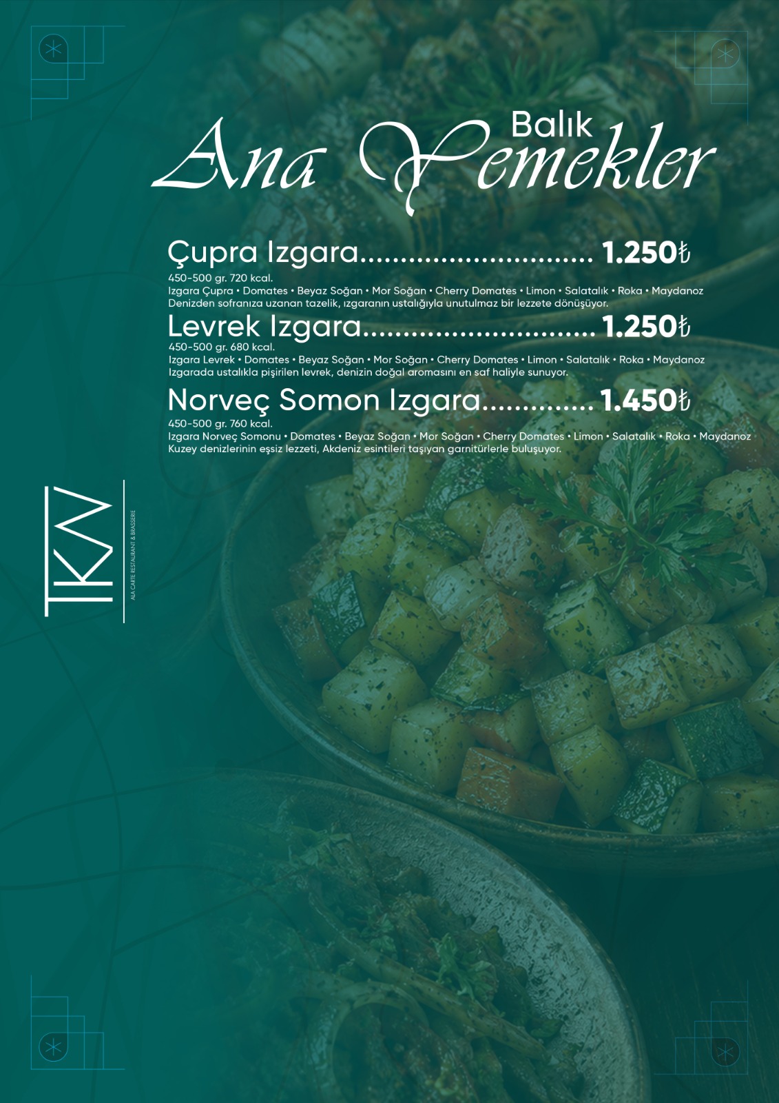 Menu Page