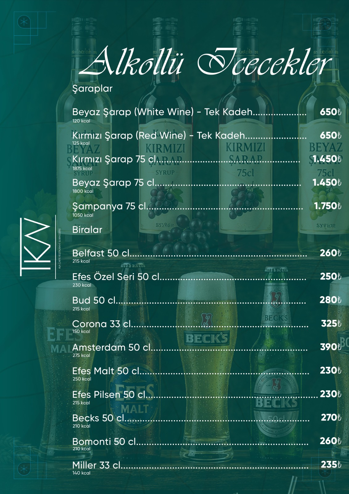 Menu Page