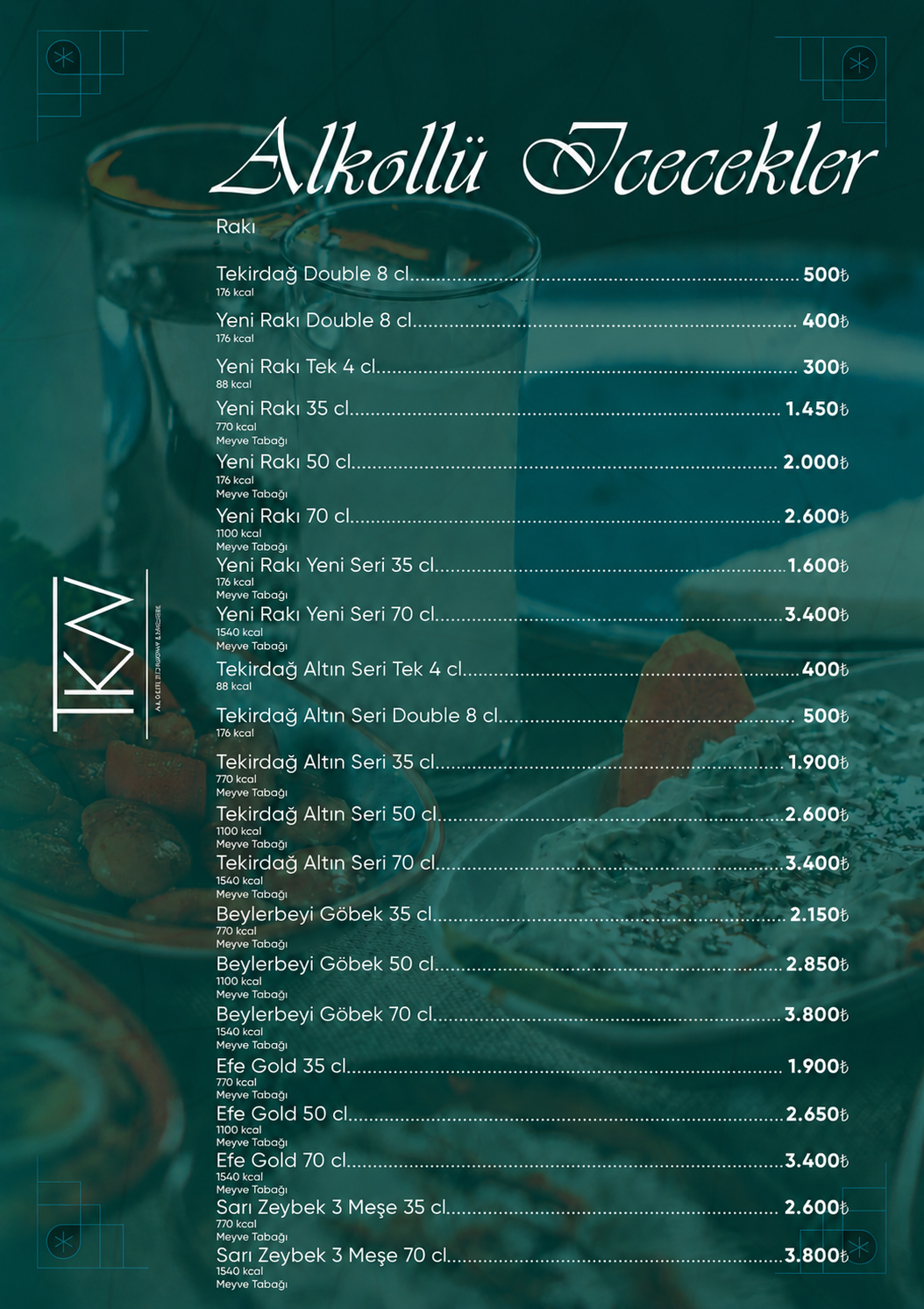 Menu Page